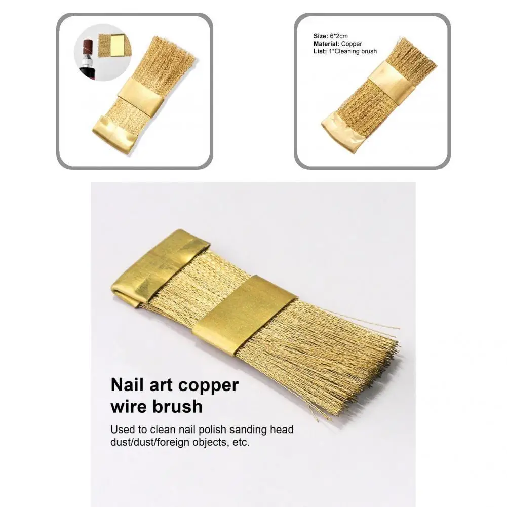 

Stylish Nail Drill Brush Rich Bristles Manual Manicure Drill Bit Cleaner Tool Milling Cutter Brush Manicure Tool Brush