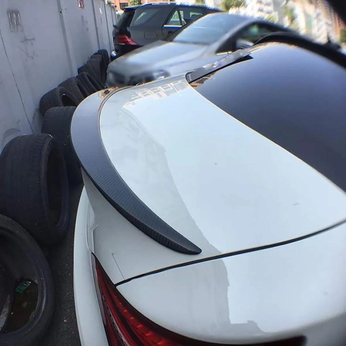 Задний спойлер для багажника губа Mercedes Benz W117 C117 CLA CLA45 AMG CLA180 CLA200 CLA220 CLA250 2013-2018