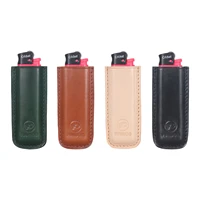 firedog genuine leather lighter case lighter protective cover travel lighter holster for smoking cigarette accessories