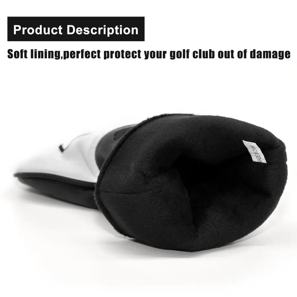 Набор головных уборов для гольф клуба Aliennana кожаные головные уборы ручной работы