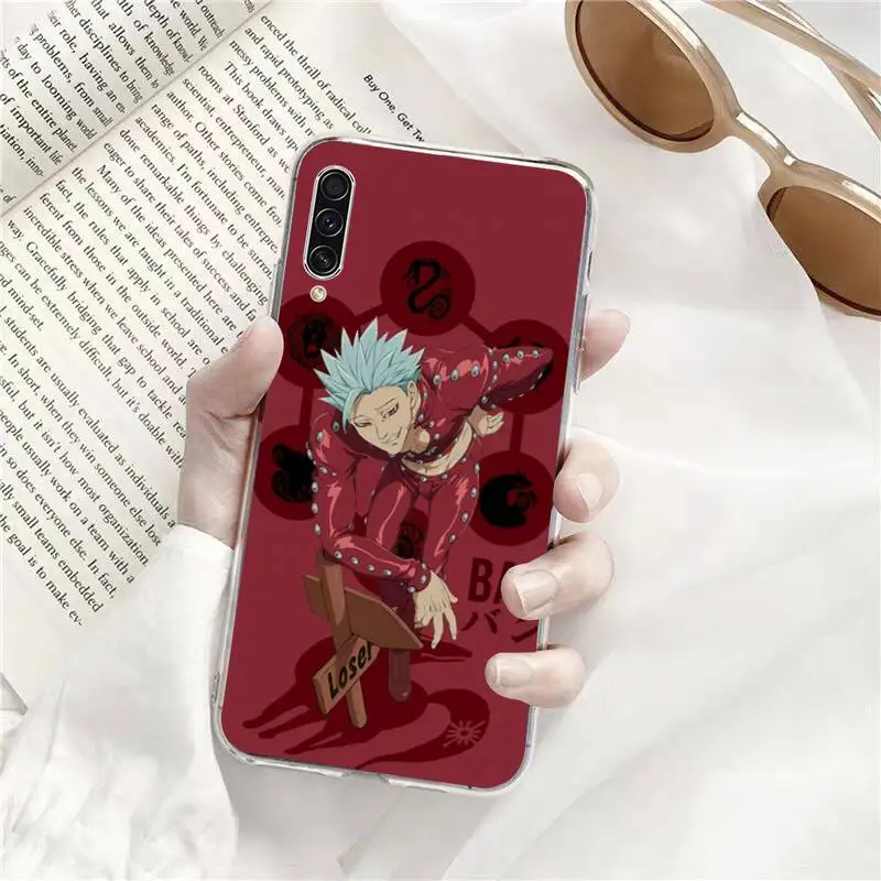 

Anime Seven Deadly Sins Phone Case Transparent for Samsung s9 s10 s20 Huawei honor P20 P30 P40 xiaomi note mi 8 9 pro lite plus
