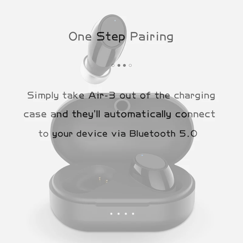 AIR3 TWS 5.0 Wireless Bluetooth Earphones HIFI Stereo Music Binaural Call Touch Control Waterproof Smart Noise Cancel Earbuds |