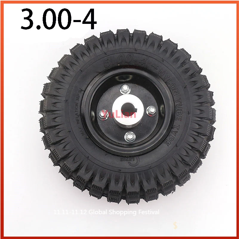 Высококачественная шина 3 00-4 внутренняя труба и наружная для Knobby Scooter Go Kart