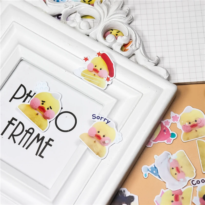 40 шт. Милая кавайная самодельная утка наклейка для скрапбукинга s/декоративная