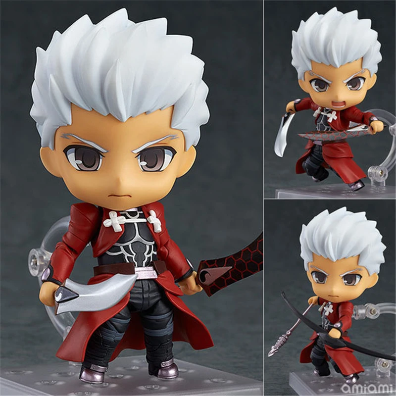 Новый 10 см аниме Fate Stay Night Арчер эмия Широ ПВХ фигурка Коллекционная модель