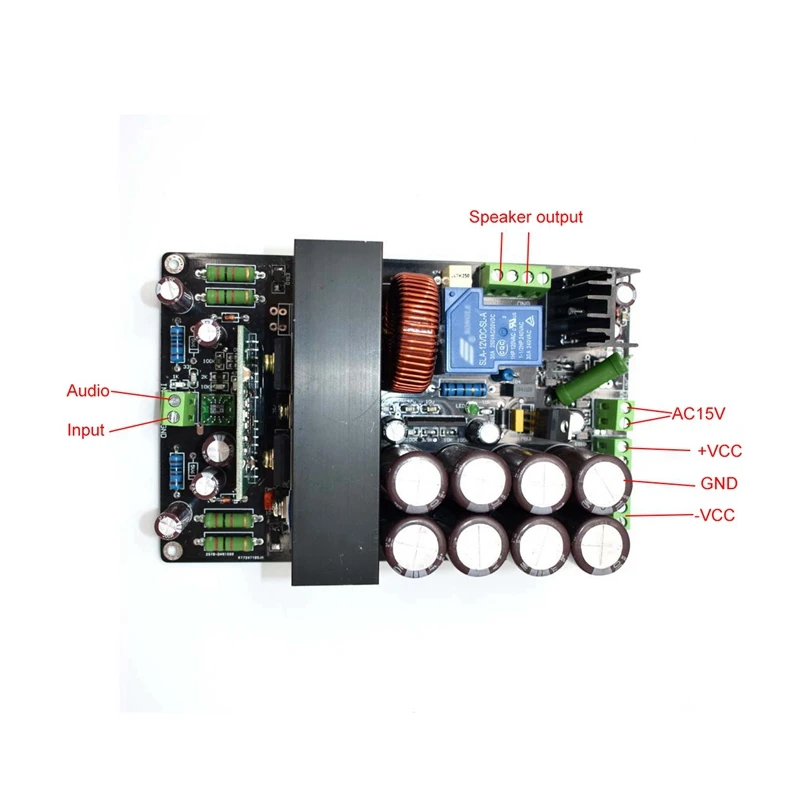 HIFI Высокая мощность IRS2092 + IRFB4227 моно 1000 Вт цифровой усилитель мощности плата