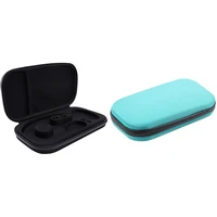 promotion 2x carry travel organizer stethoscope hard storage box case bag eva black green