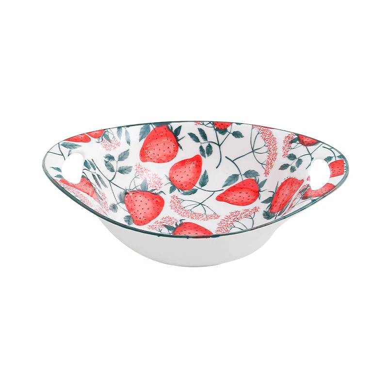 Послеобеденный чай керамическая тарелка лимонная фруктовая закуска салат