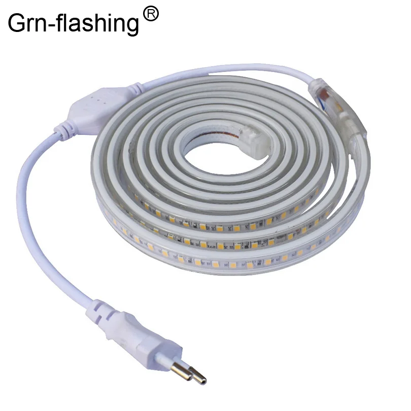 Гибкая СВЕТОДИОДНАЯ лента SMD 5630 220 В переменного тока 120 светодиодов/м IP67