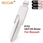 10 шт., флип-Бланк для Renault Megan Dacia Clio Duster For JMD VVDI KEYDIY KD Xhorse