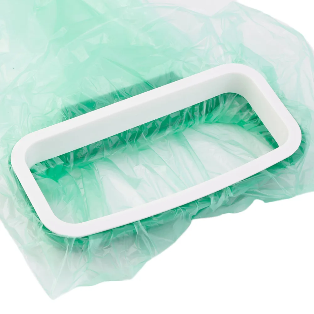 Твердый подвесной Кухня стойка для обратной двери шкафа мусорный мешок мусора