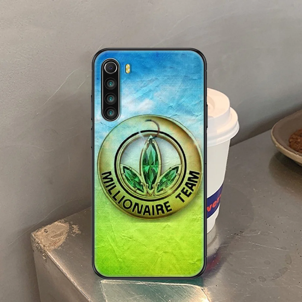 

brand herbalifes fashion Phone case For Xiaomi Redmi Note 7 7A 8 8T 9 9A 9S 10 K30 Pro Ultra black 3D back silicone coque soft