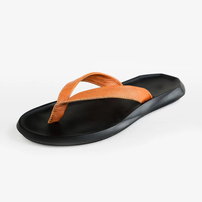 Шлепанцы мужские в английском стиле Повседневные Удобные сандалии винтажные