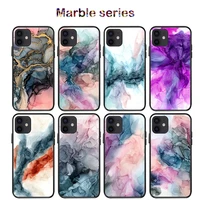 for iphone 12 11 pro x 7 6 6s 8 plus xr xs mini max se art phone case art watercolor splash ink painting mobile phone case