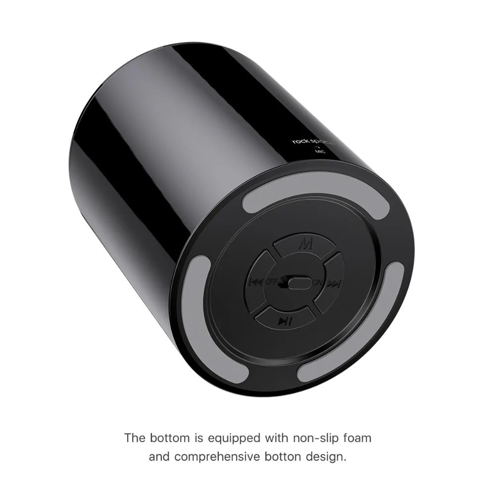 ROCK S22 Bluetooth динамик портативные беспроводные колонки для телефона компьютер стерео музыка объемный открытый портативный динамик
