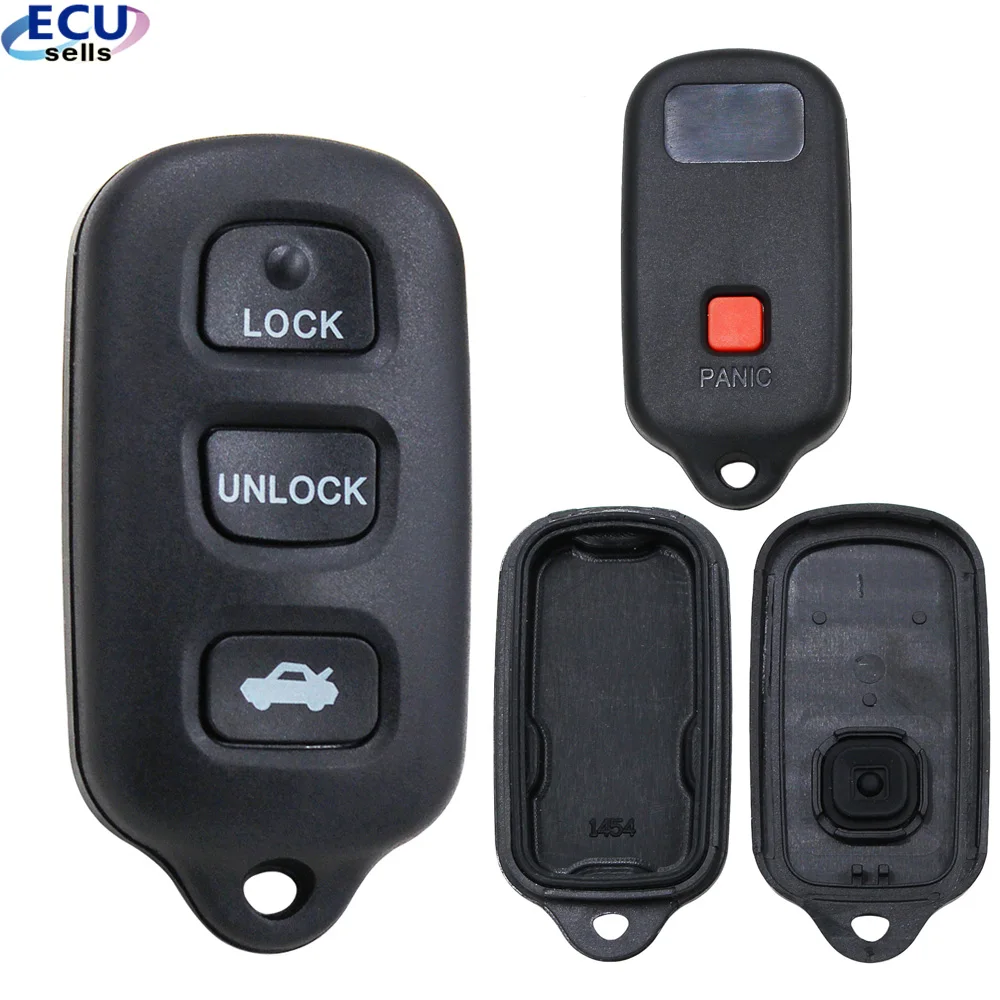 Новый бесключевой доступ Брелок дистанционного ключа чехол только комплект для