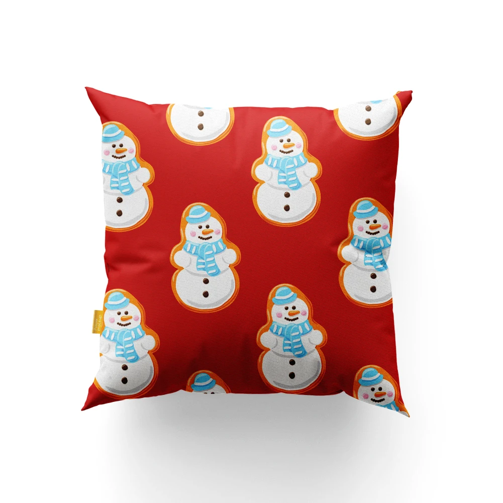 

Christmas Theme Snowflake Claus Printed Print Polyster Cotton Fabric for Home Decor Clothing Craft Sewing Crafts 50 * 145cm