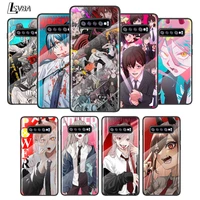 power chainsaw man for samsung galaxy s20 fe s10e s10 s9 s8 ultra plus lite plus 5g tempered glass cover phone case