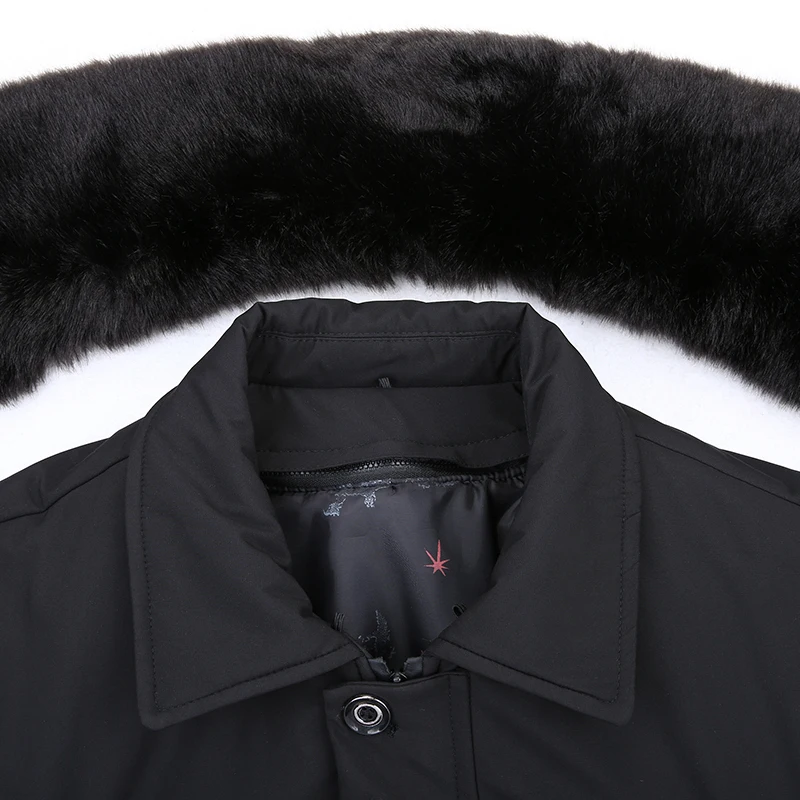 Plus 10XL 8XL 6XL Winter Jacket Men Fashion Casual Slim Thick Warm Mens Coats Parkas With fur collar Long Overcoats Male Clothes