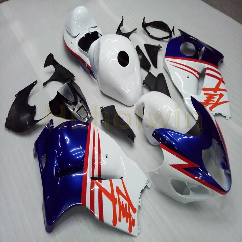 

Custom motorcycle Fairing hull for GSX-R1300 1997 1998 1999 2000 2001 2002 2003 2004 2005 2006 2007+red white blue