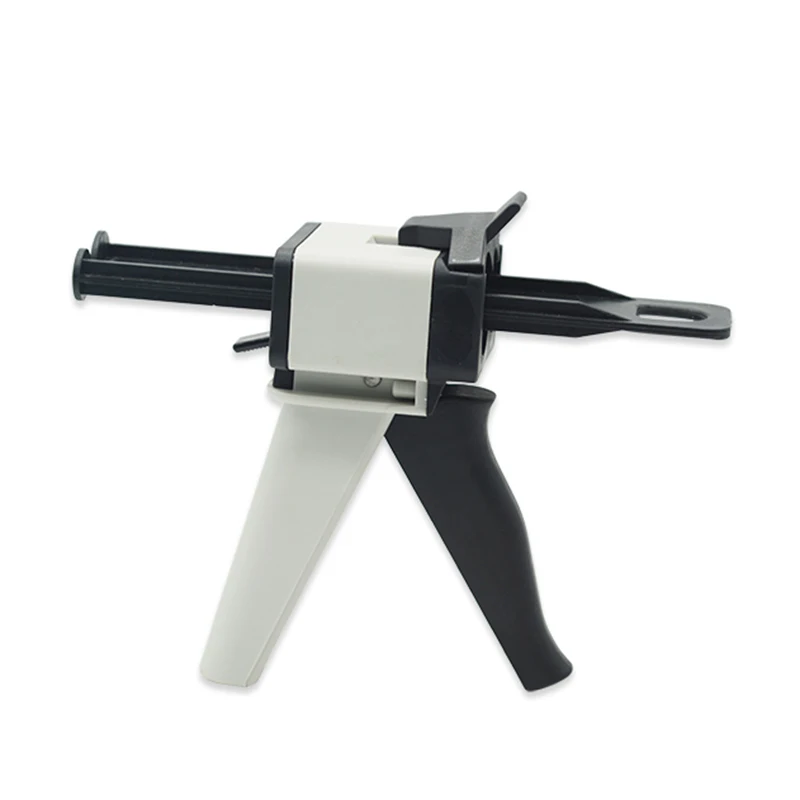

Dental Impression Mixing Dispensing Gun Silicon Rubber Dispenser Gun 10:1 50ml Dentist Tools Universal Dispenser Gun 1:1 /1:2