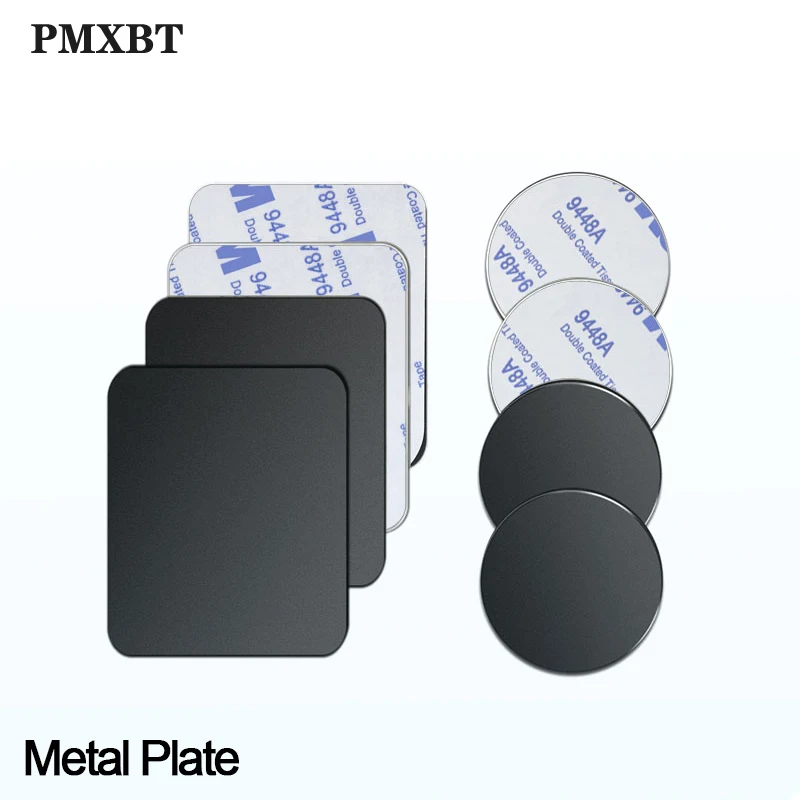 

Metal Plate Disk For Magnet Car Phone Holder Iron Sheet Sticker For Magnetic Mobile Phone Holder Car Stand Mount High Quality