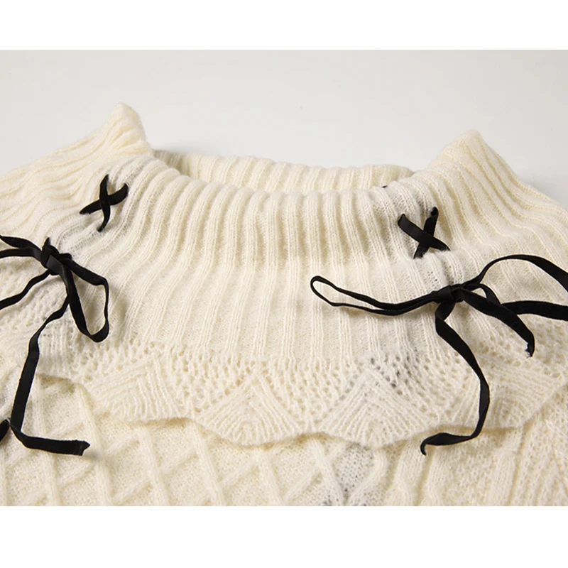 Женские трикотажные пуловеры милый мягкий свитер во французском стиле с