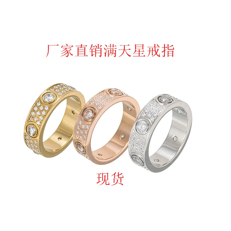 2025 Stainless Steel Ring With Stone full Crystal For Woman Girl woman rings