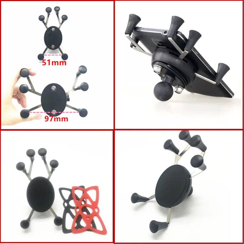 Phone Holder GPS Navigation Frame Bracket 14-23mm For BMW S1000RR 2010-2017/HP4 2012-2014 | Электроника