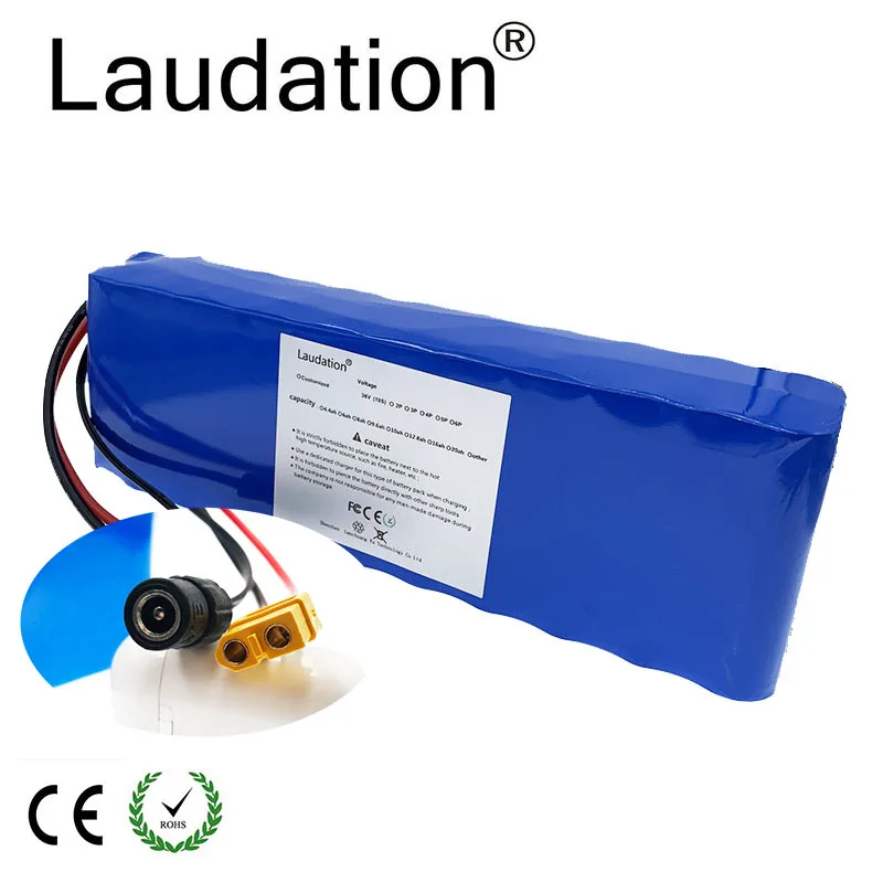 Laudation 36V 10ah литиевая батарея электрического велосипеда 10S 2P 21700 упаковка для 250W 350W
