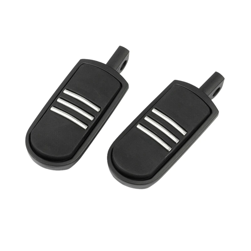 1 1/4 дюйма 10 мм черные металлические шоссе подножки для Мотоцикла Suzuki Honda|Полный