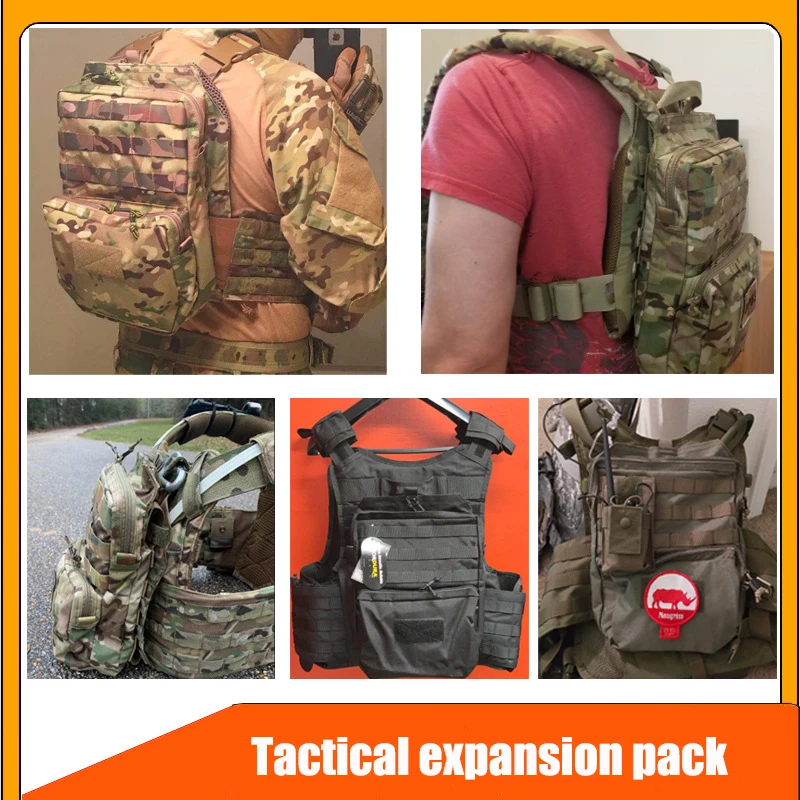 Тактическая Сумка Molle EDC военный охотничий жилет рюкзак для увлажнения воды без