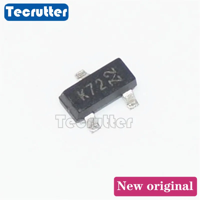 100 шт. 2N7002W 7 F MOSFET 60 в 115 мА SOT323 2N7002 K72|Запасные части| |