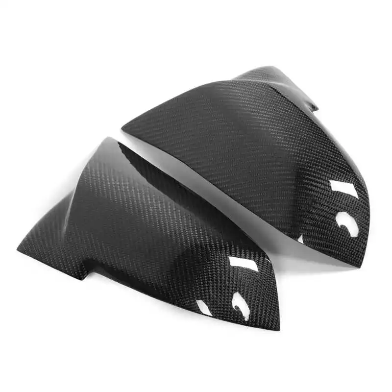 

Стайлинг автомобиля зеркальная Крышка пара боковых зеркал Накладка для стильного сухого углеродного волокна крышка подходит для F20 F22 F30 F32 LHD Автомобильное Зеркало