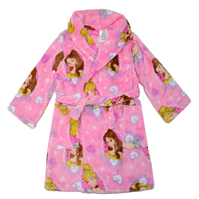 Детская флисовая ночная рубашка с изображением героев мультфильма Холодное