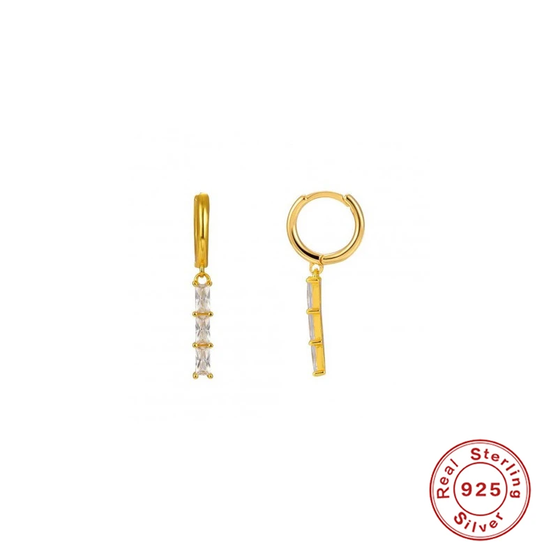 Серьги кольца женские из серебра 925 пробы с драгоценными камнями|Серьги-кольца| |