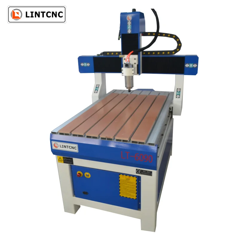 Китай 6090 ЧПУ маршрутизатор кВт Сертификация шпинделя квадратная направляющая