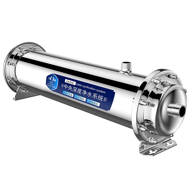 

Whole House Water Purifier Stainless Steel Kettle, Household Kitchen Faucet Filter, Large Flow
