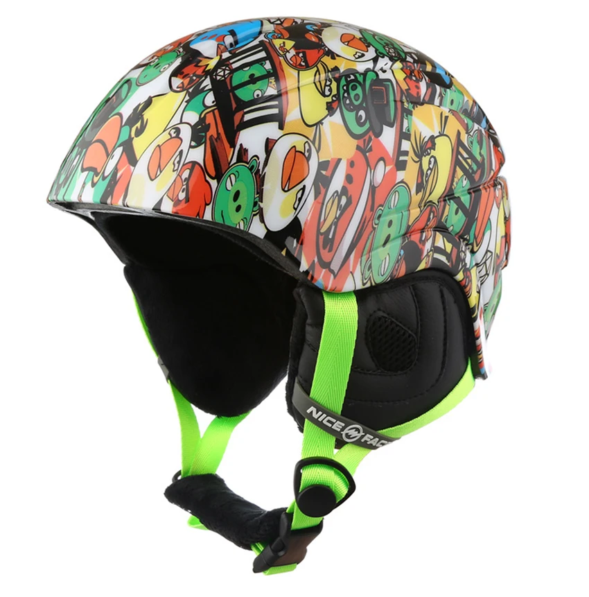 Детский лыжный шлем ABS сертификат CE детский с открытым лицом скейтбординг лыжные