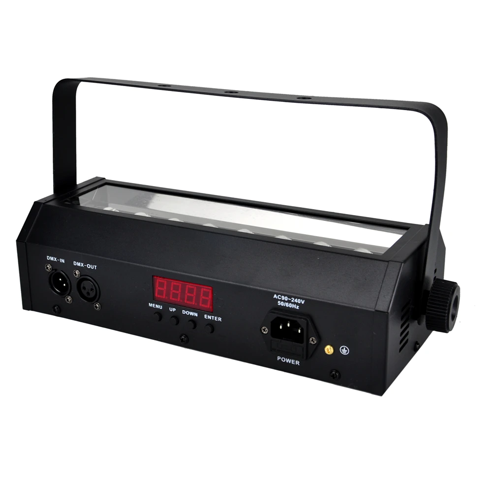 Kingkong стробосветильник 8P белый мини-размер 3PIN DMX512 вход/выход разъем ЖК-дисплей
