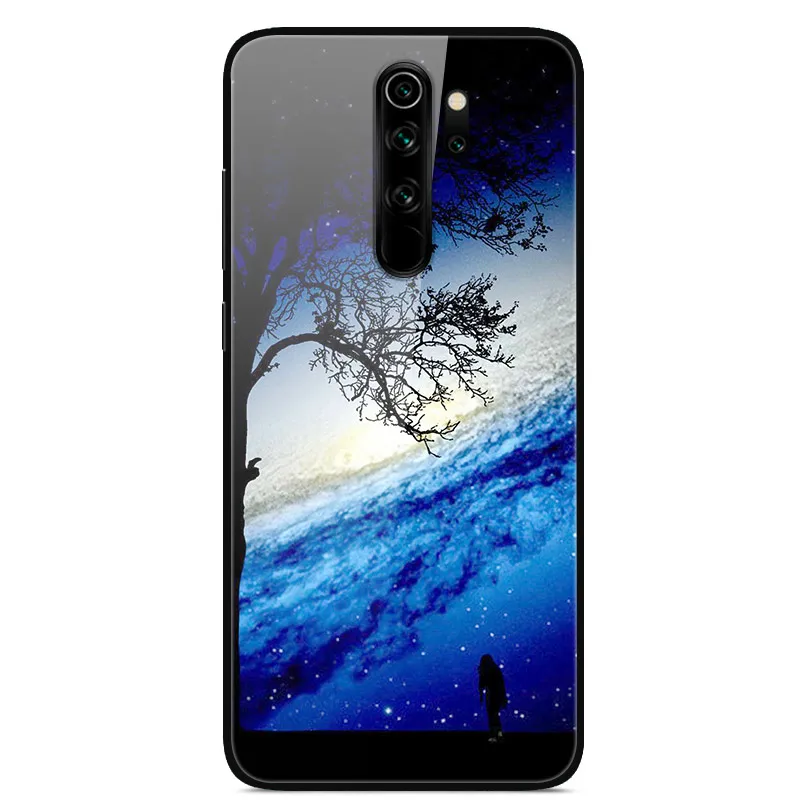 32 Для Xiaomi Redmi Note 8 Pro Чехол из закаленного стекла жесткий стеклянный чехол для телефона для Xiaomi Redmi Note 8 чехол для Redmi Note 8T Note8 - Цвет: 32