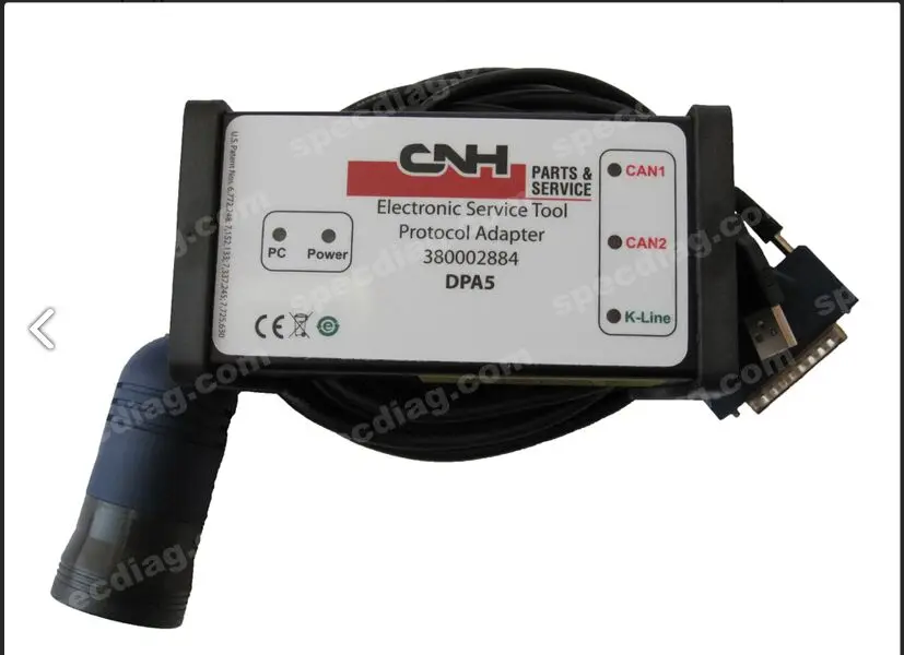

Оригинальный диагностический комплект CNH (DPA5)