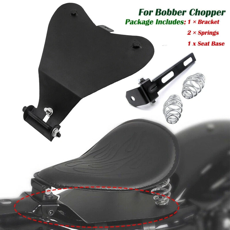 

3-дюймовый Solo пружины кронштейн + сиденье Крепление для Bobber Chopper
