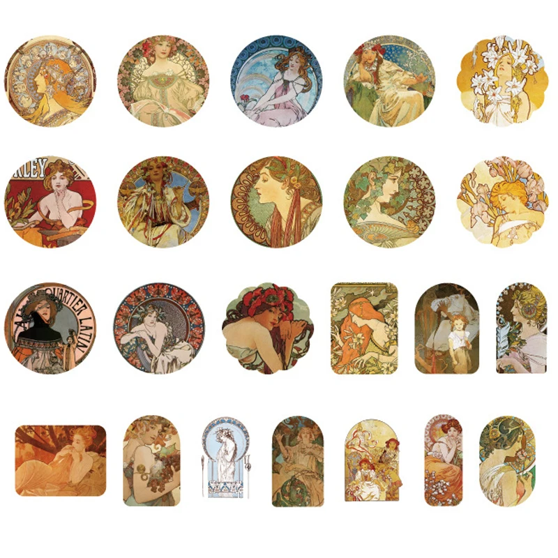 

20packs/lot Song of Musa Stickers Creative Stationery Stickers Lovely Adhesive Stickers For Kids Diary Scrapbooking Photo Ablums