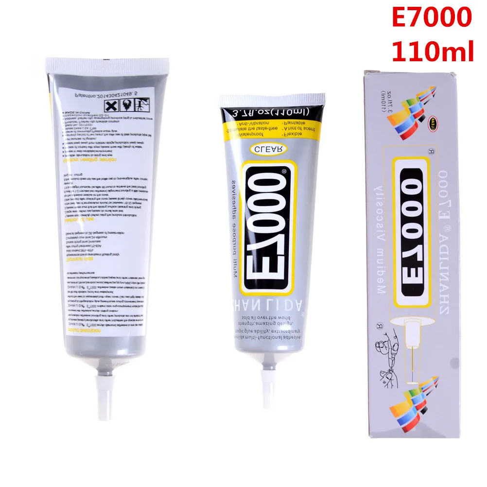 Прозрачный зеркальный клеевой пистолет E7000 для ремонта ювелирных изделий из