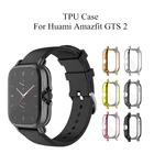 Чехол из ТПУ Для Xiaomi Amazfit GTS 2, полное покрытие, защитная пленка для экрана, чехол для часов, рамка с покрытием для Amazfit GTS2, защитный чехол