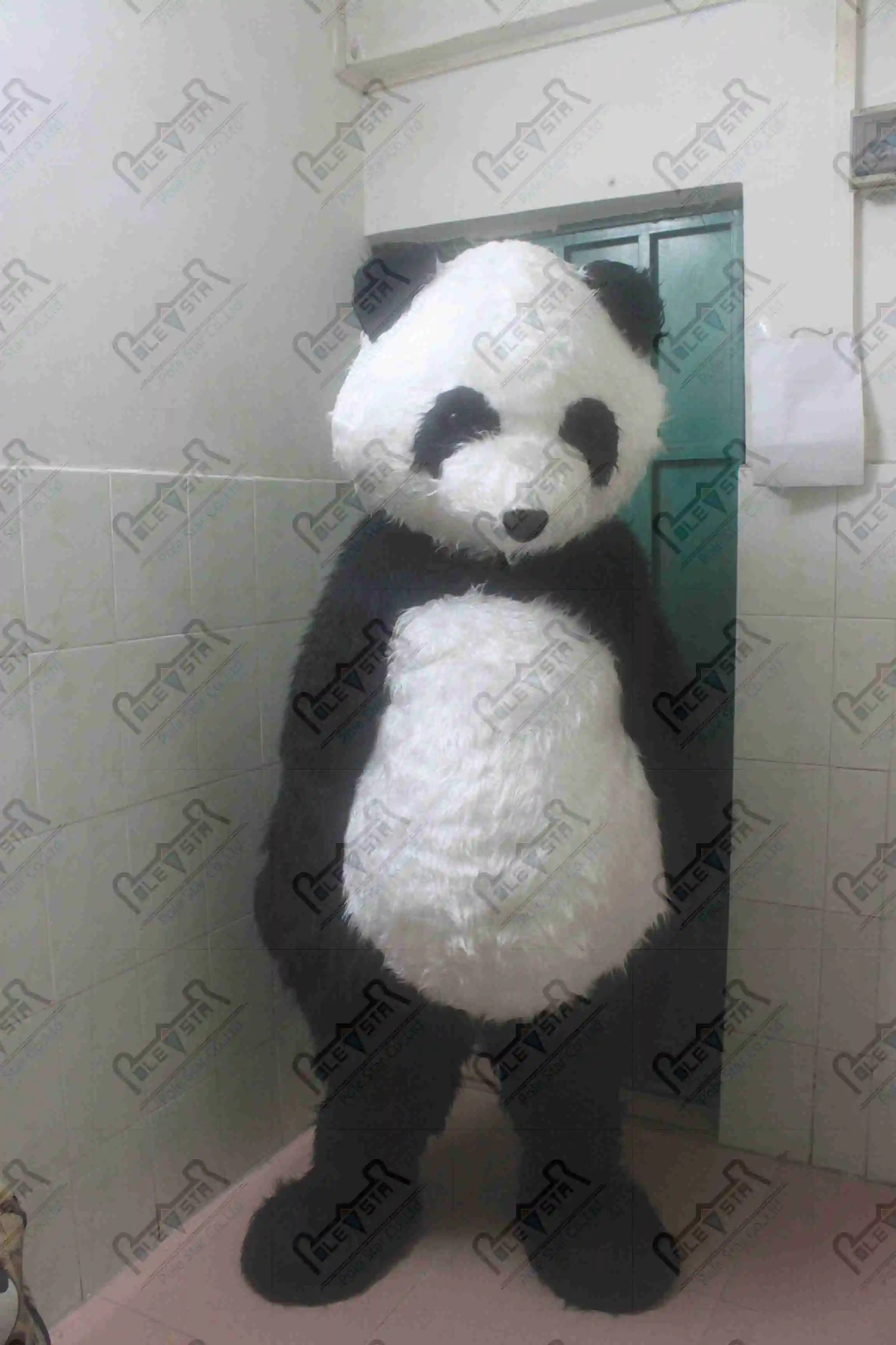 2407 Плюшевая панда талисман костюм качество реальные фотографии костюмы панды - Цвет: 2407
