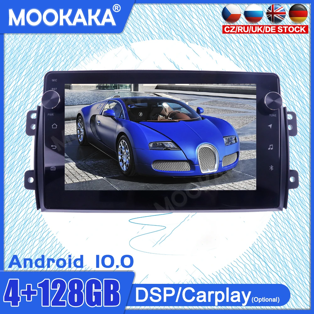 

Android 10 6+128G For Suzuki SX4 2006-2017 Multimedia Radio Player Touch Screen Stereo GPS Navigation System DSP Carplay