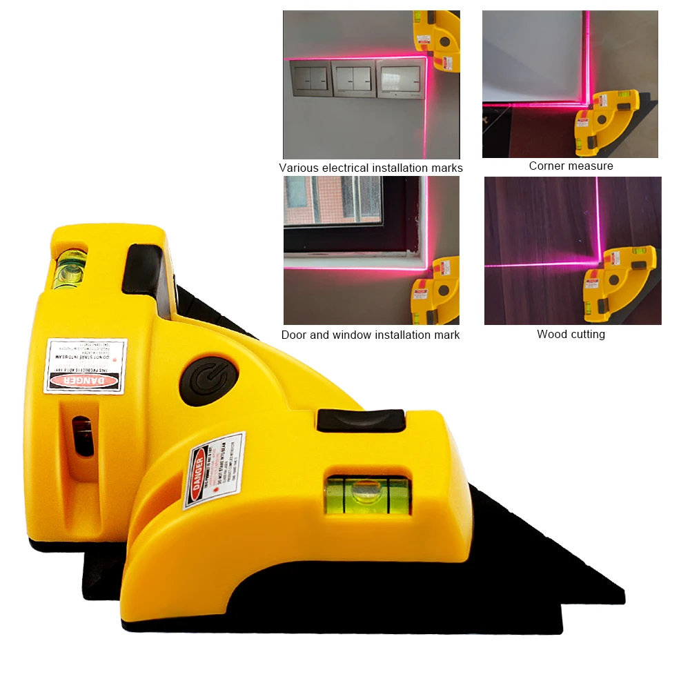 Высокое качество правый угол Винкель 90 град Вертикальный лазерный уровень линии