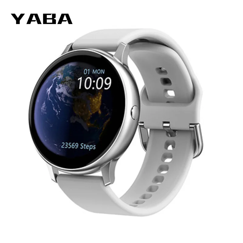 

YABA Smart Uhr Damen herren Bluetooth-kompatibel Mode Wasserdicht Armband Herzfrequenz EKG Monitor Schlaf Smart Uhr für Android